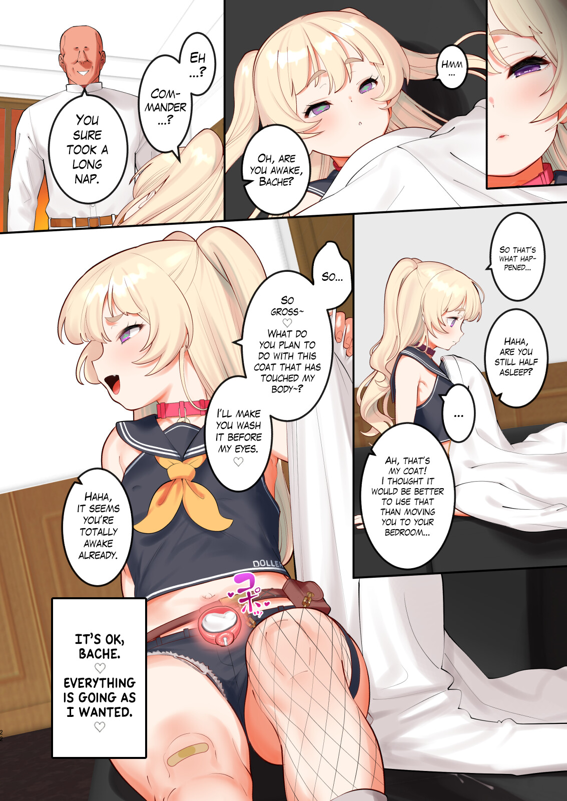 Hentai Manga Comic-I Put Bache to Sleep and Fucked Her-Read-21